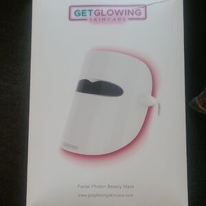 Get Glowing Skincare Facial Photon Beauty Mask Red Light Therapy New